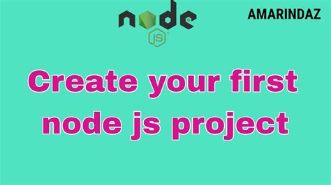 Create Node Js Project Npm
