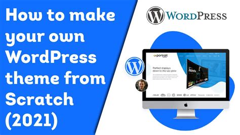 create own wordpress theme from scratch
