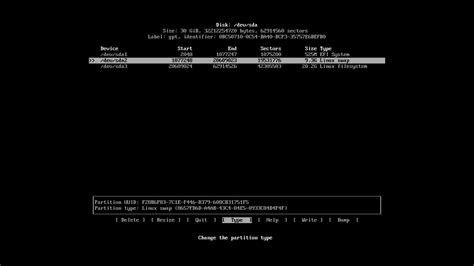Create Partition Arch Linux