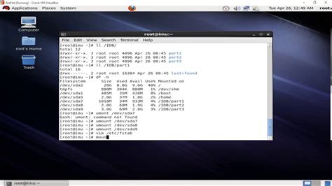 Create Partition In Redhat Linux