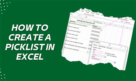 5 Ways Create Picklist