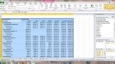 create pivot table in excel shortcut