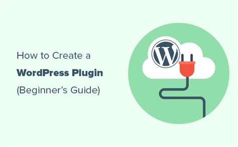 create plugin in wordpress step by step
