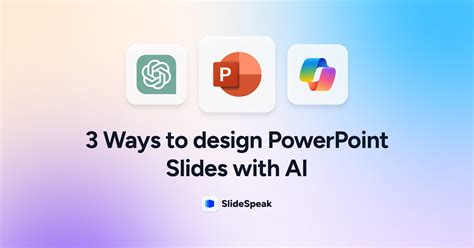 create powerpoint presentations using ai