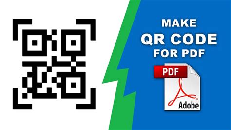 create qr code in adobe pro