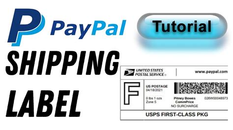 create shipping label paypal non ebay items