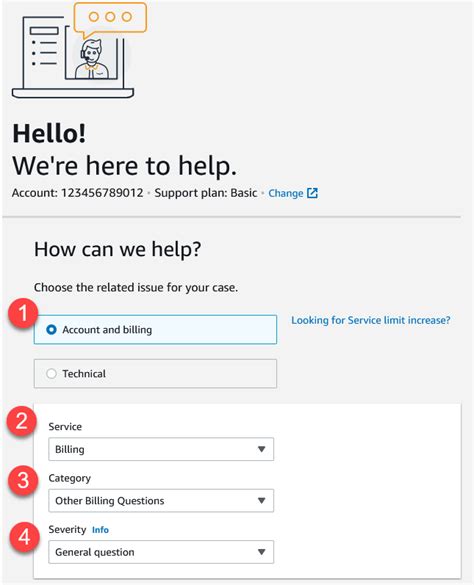 Create Support Case Aws