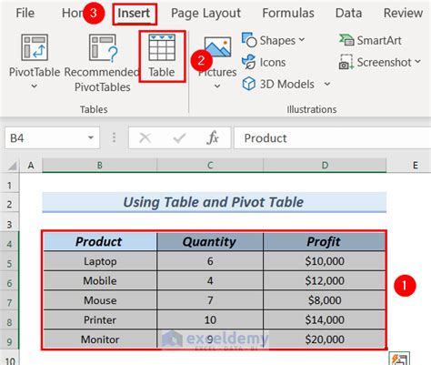 Create Table In Excel Based On Cell Value
