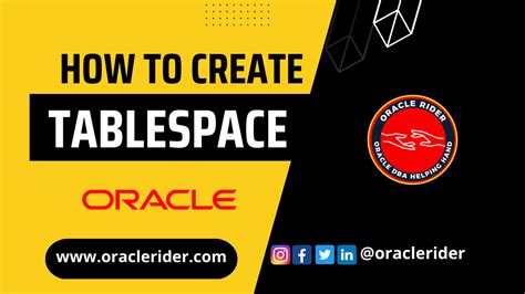 create tablespace in oracle 19c