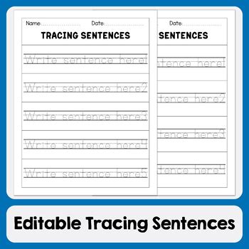 Create Traceable Worksheets Kindergarten