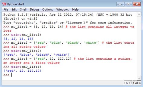 create type in python