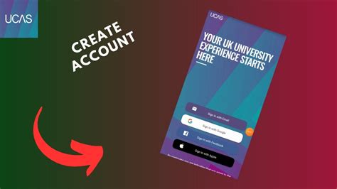 create ucas account