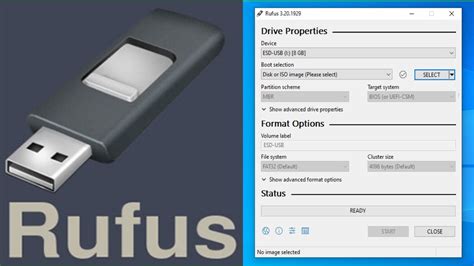 create uefi bootable usb windows 10 rufus 3.8