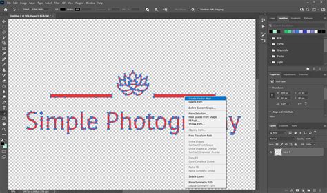 create vector image in photoshop elements