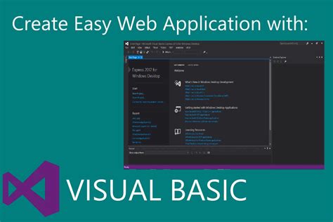 create web application in visual studio