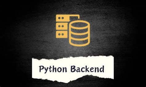 create website with python backend