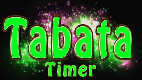 create your own tabata timer