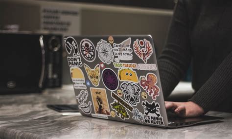 create custom laptop stickers
