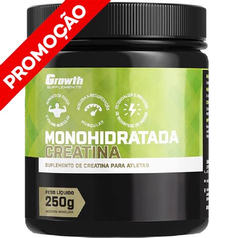creatina growth monohidratada 250g