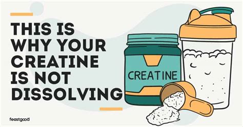 creatine not dissolving