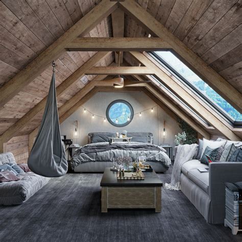 Creating a Cozy Sleeping Area in Attic Bedroom