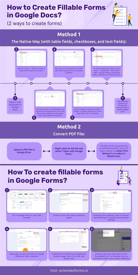 creating a fillable form on google docs