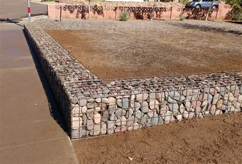 Creating A Gabion Wall