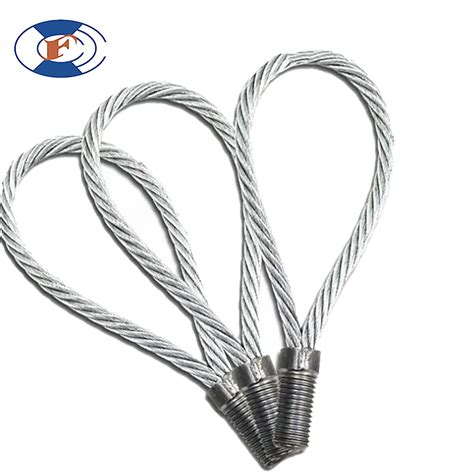 Image of creating a loop in the wire