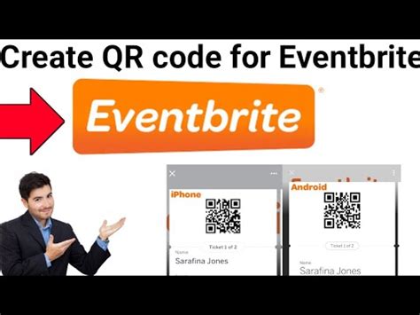 creating a qr code for eventbrite