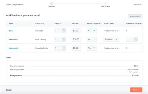 creating a quote in hubspot