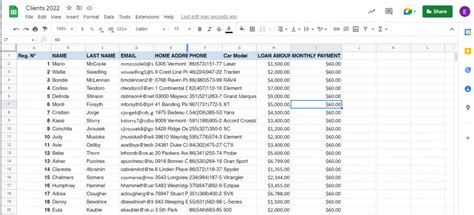 creating a relational database in google sheets