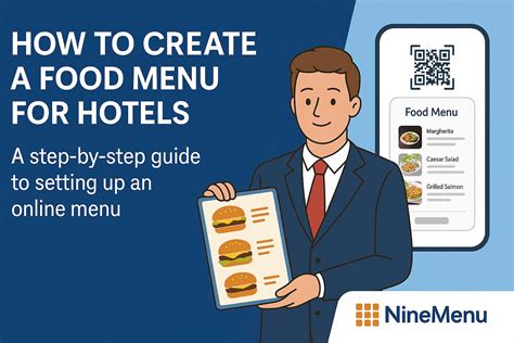 creating a server food menu