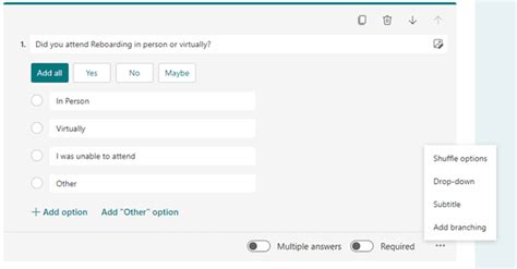 creating a survey with microsoft forms