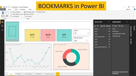 Creating Bookmarks In Power Bi