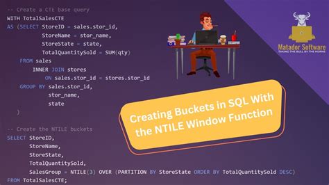 Creating Buckets In Sql
