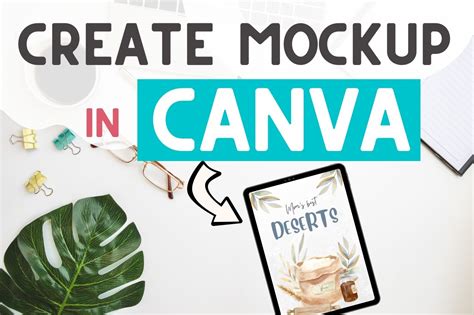 creating mockups in canva