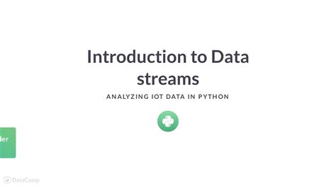 creating your own data streams in python