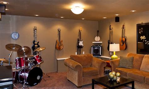 Incredible apartment studio design decor ideas40 home music rooms