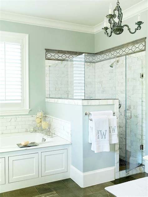 Creative décor 39 bathrooms with half walls bathrooms remodel