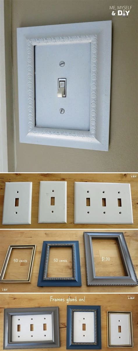 20 Creative DIY Ideas To Decorate Light Switch Plates World inside