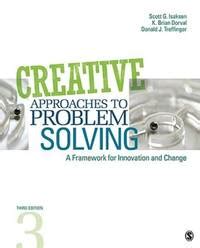 creative approaches to problem solving a framework for innovation and change pdf