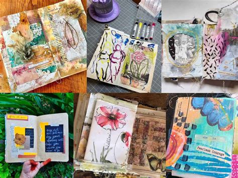 Creative Art Journal Pages
