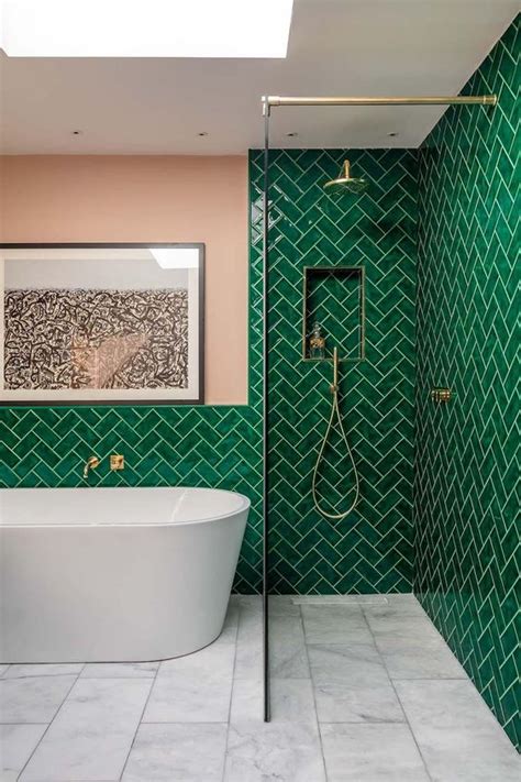 25 Creative And Bold Bathroom Tiles Ideas DigsDigs