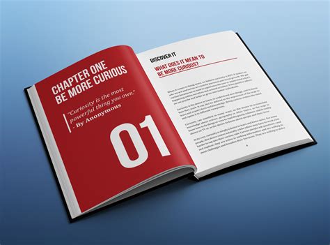 Creative Book Design Layout