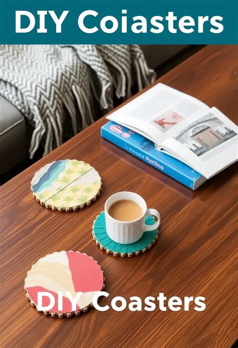 creative coasters easy weekend projects