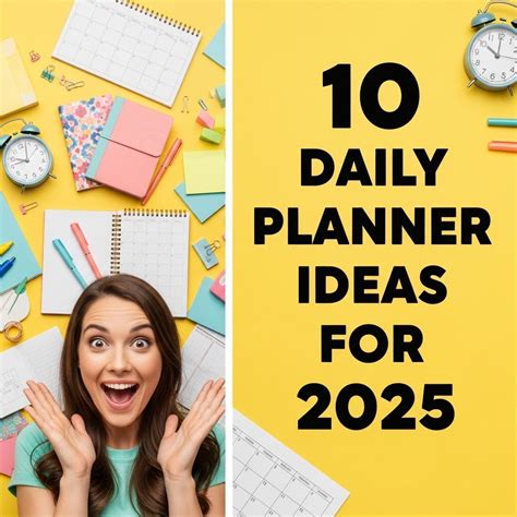 creative daily planner layouts