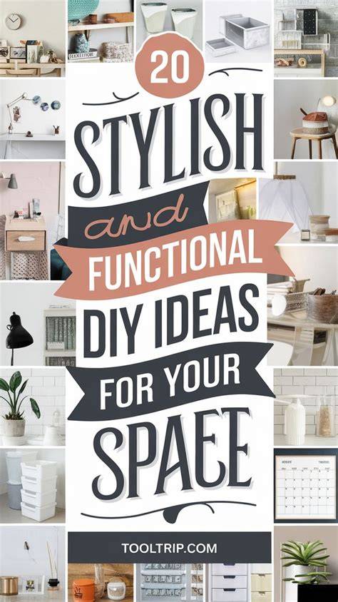 creative diy storage chic decor stylish solutions  ideas