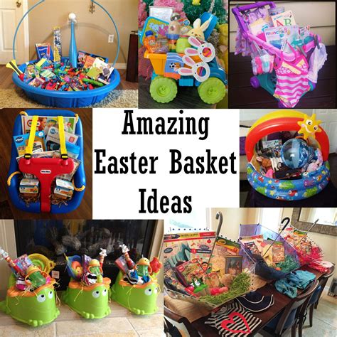 creative easter baskets for toddlers