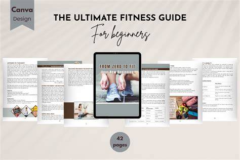 creative fitness workout tutorial design guide examples