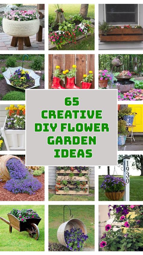 creative garden ideas examples tutorial